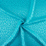 Satin Jacquard Viscose Bleu Turquoise - Ribes y Casals