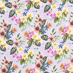 Satin Mate Floral Lavande - Ribes y Casals