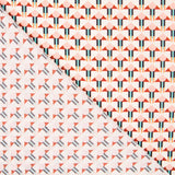 Satin Géométrique Saumon - Ribes y Casals