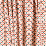 Satin Géométrique Saumon - Ribes y Casals