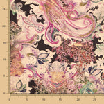 Satin Polyester Cachemire Félin - Ribes y Casals