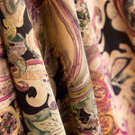 Satin Polyester Cachemire Félin - Ribes y Casals