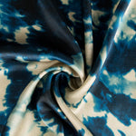 Satin Polyester Degradé Bleu - Ribes y Casals
