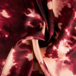 Satin Polyester Degradé Grenat - Ribes y Casals