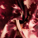 Satin Polyester Degradé Grenat - Ribes y Casals