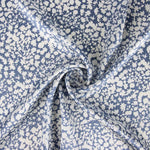 Imprimé Abstrait Polyester Satin Bleu - Ribes y Casals