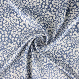 Imprimé Abstrait Polyester Satin Bleu - Ribes y Casals