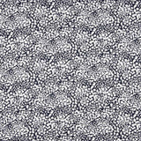 Polyester Satin Imprimé Abstrait Marine - Ribes y Casals