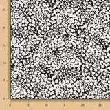 Polyester Satin Imprimé Abstrait Marine - Ribes y Casals