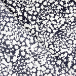 Polyester Satin Imprimé Abstrait Marine - Ribes y Casals