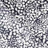 Polyester Satin Imprimé Abstrait Marine - Ribes y Casals