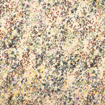 Satin Floral Beige Polyester - Ribes y Casals