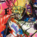 Polyester Satin Lettres Colorées - Ribes y Casals