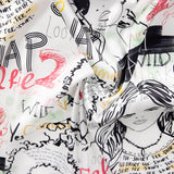 Polyester Satiné Visages - Ribes y Casals