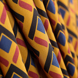 Satin en polyester Ethnique Mokka - Ribes y Casals