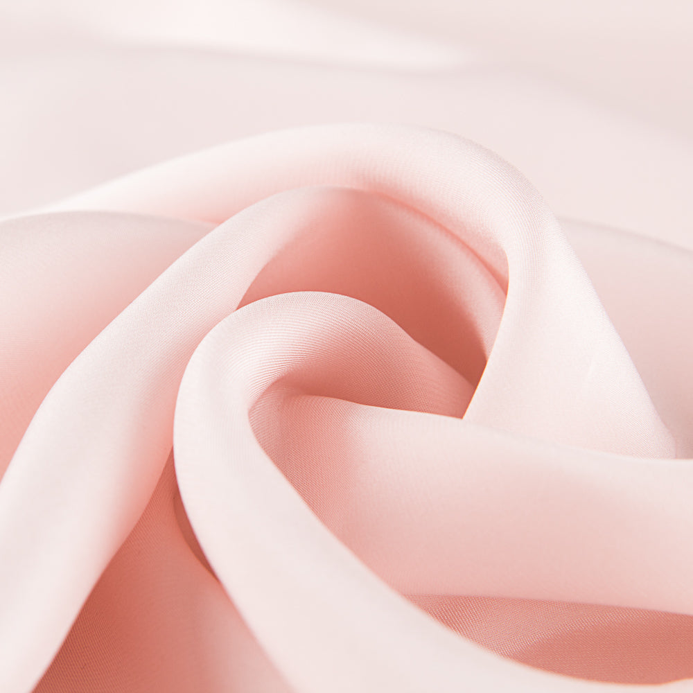Satin Soie Naturelle Rose Pâle - Ribes y Casals
