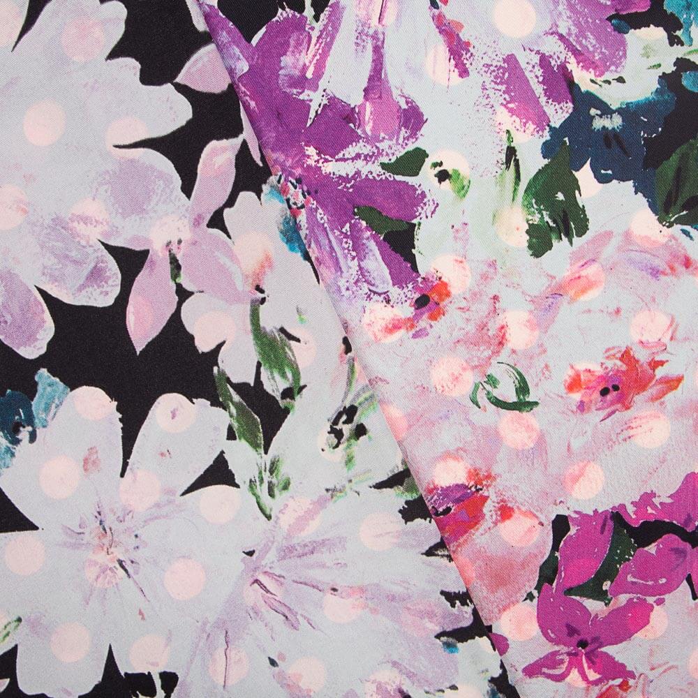 Satin Soyeux Bohème Lavande - Ribes y Casals