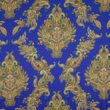 Satin Spandex Cachemire Bleu - Ribes y Casals