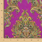 Satin Spandex Cachemire Fuchsia - Ribes y Casals