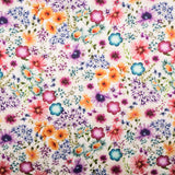 Satin Spandex Fleur Cretonne Mauve - Ribes y Casals