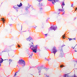 Satin Spandex Fleur Lilas - Ribes y Casals