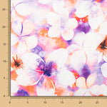 Satin Spandex Fleur Lilas - Ribes y Casals