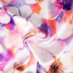 Satin Spandex Fleur Lilas - Ribes y Casals