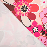 Satin Spandex Peinture Rose - Ribes y Casals