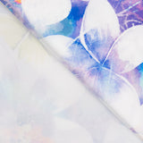 Satin Spandex Fleur Vert d&#39;eau - Ribes y Casals