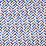 Satin Spandex Géométrique Bleu - Ribes y Casals