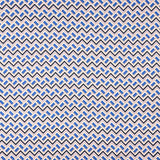 Satin Spandex Géométrique Bleu - Ribes y Casals