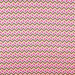 Satin Spandex Géométrique Mini Fuchsia - Ribes y Casals