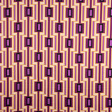 Satin Spandex Magenta Géométrique - Ribes y Casals