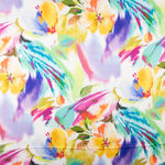 Satin Spandex Maxi Fleur Jaune - Ribes y Casals
