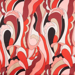 Satén Spandex Ondas Coral - Ribes y Casals