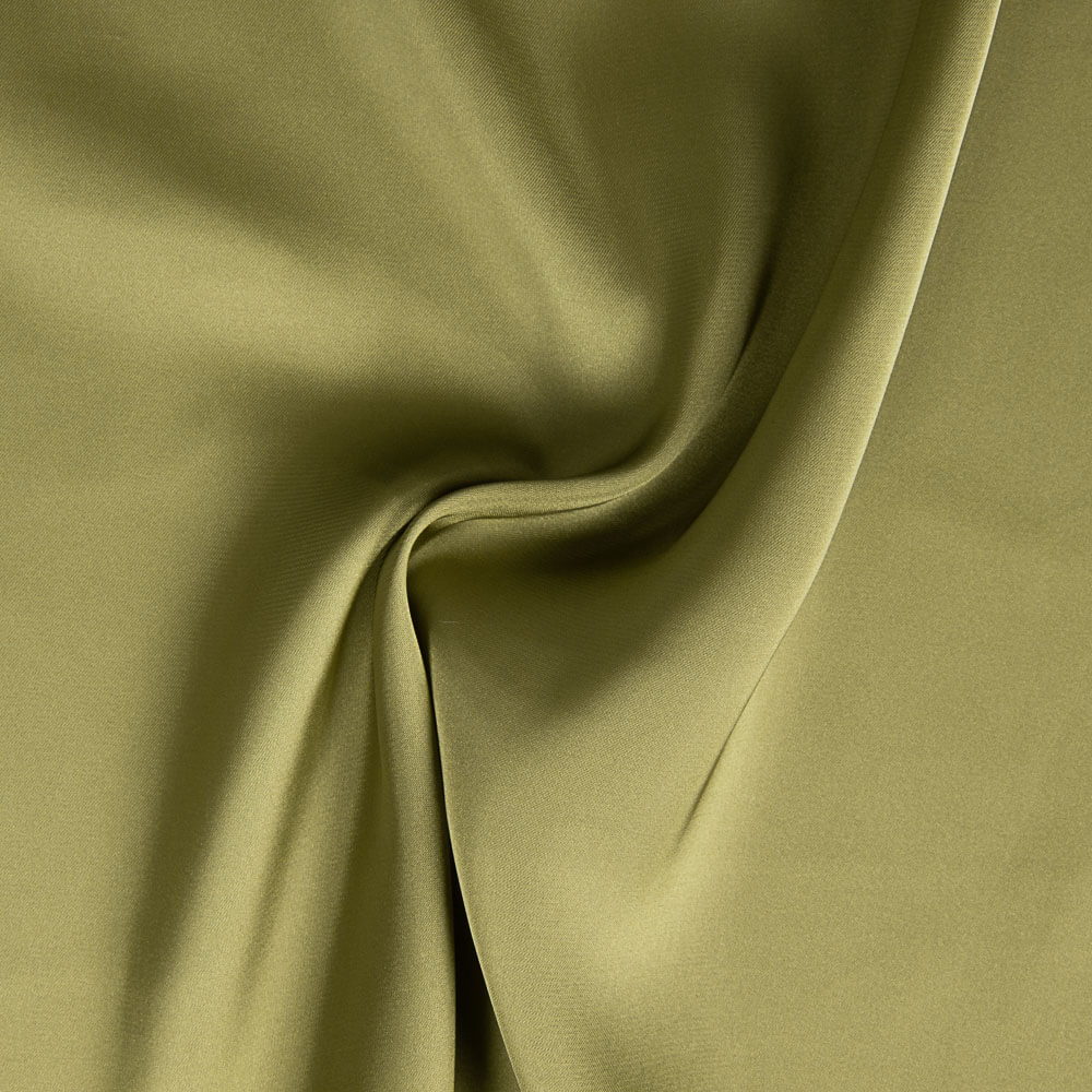 Satin de polyester vert chasse - Ribes y Casals