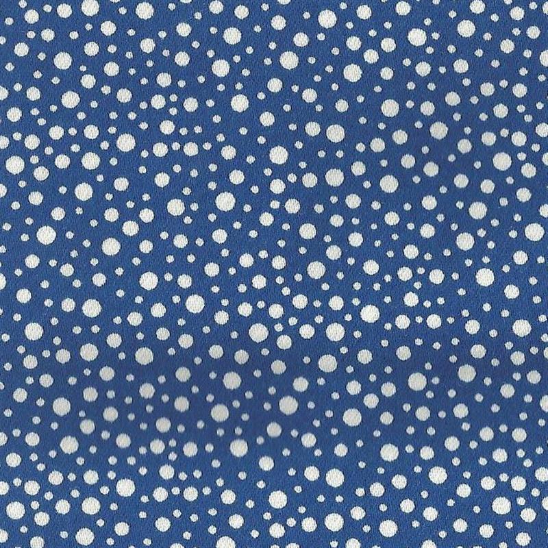 Satin Coton Pois Bleu - Ribes y Casals