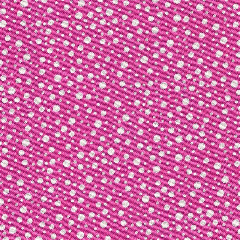 Satin Coton Lunes Fuchsia - Ribes y Casals