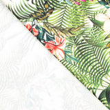 Satin Coton Écru Tropical - Ribes y Casals