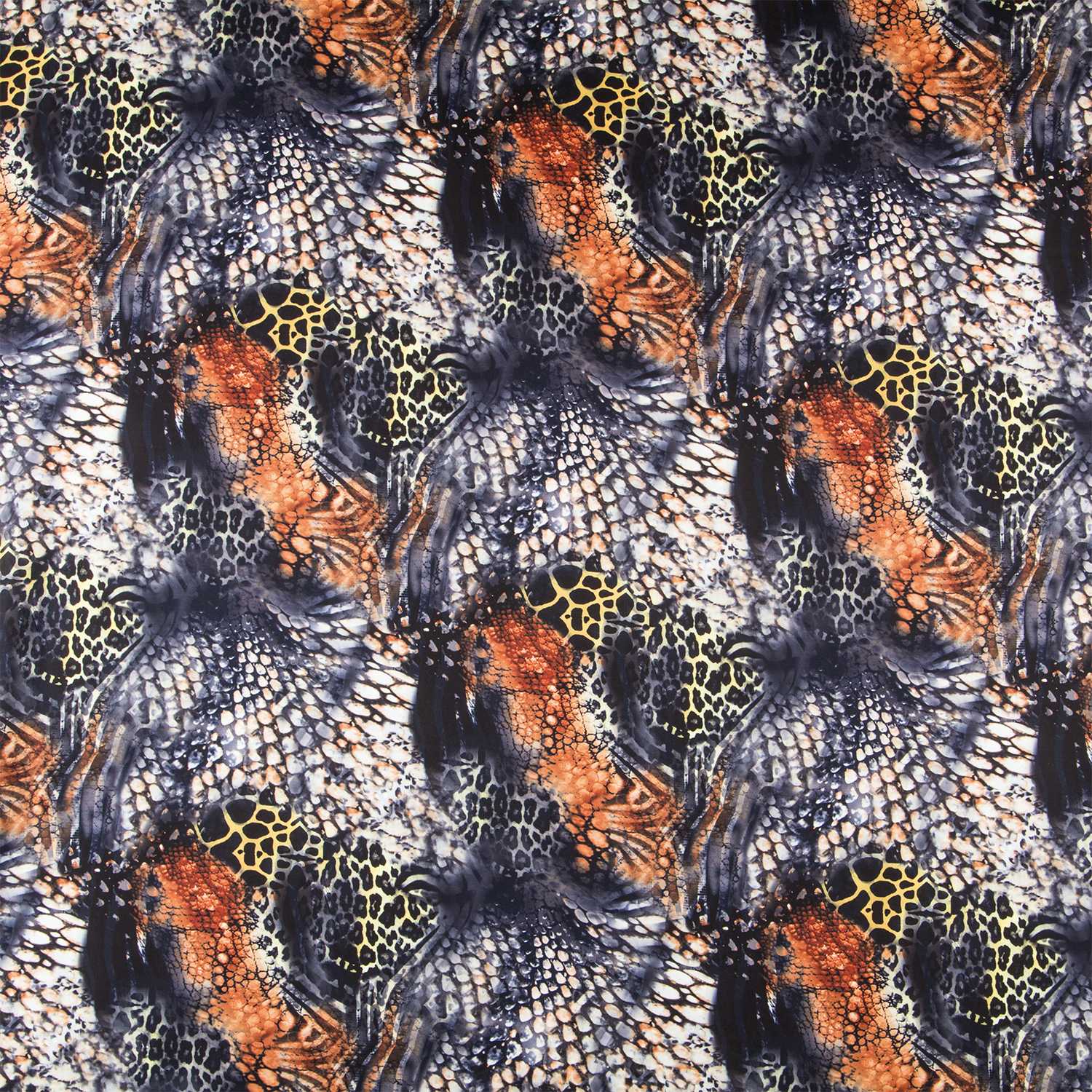 Satin Animal Print Cuivre - Ribes y Casals