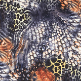 Satin Animal Print Cuivre - Ribes y Casals