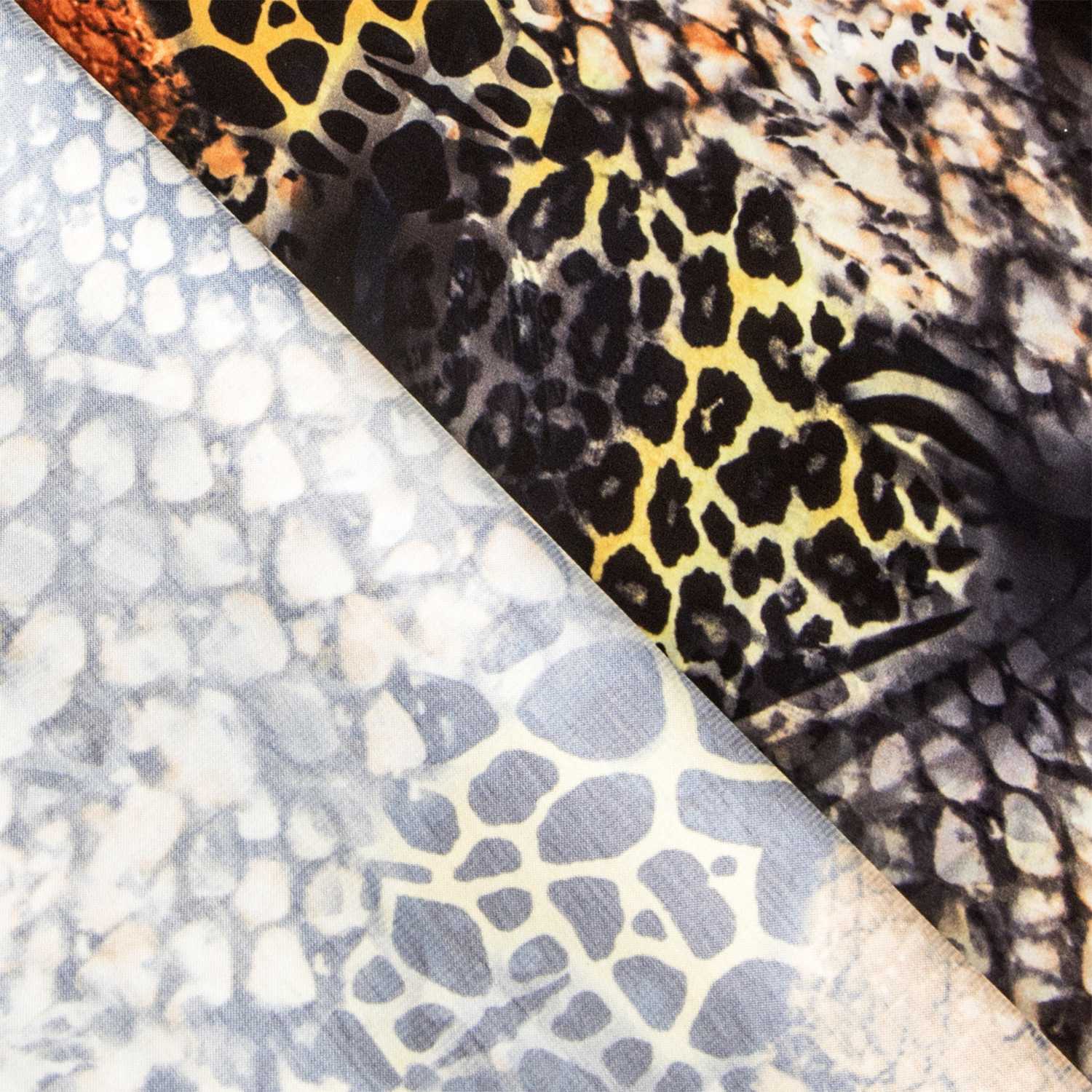 Satin Animal Print Cuivre - Ribes y Casals
