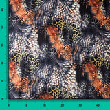 Satin Animal Print Cuivre - Ribes y Casals