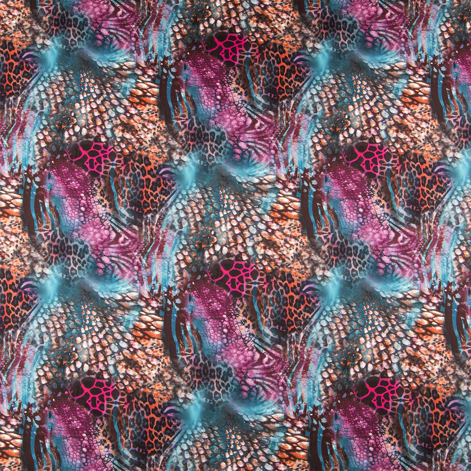 Satin Animal Print Lila - Ribes y Casals