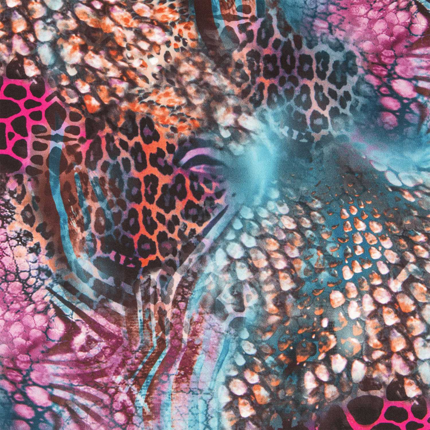 Satin Animal Print Lila - Ribes y Casals