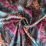 Satin Animal Print Lila - Ribes y Casals