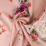 Polyester Satiné Kimono Écru - Ribes y Casals