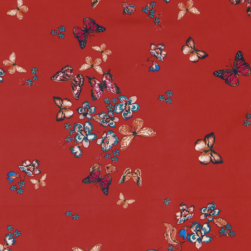 Satin Papillon Rouge - Ribes y Casals