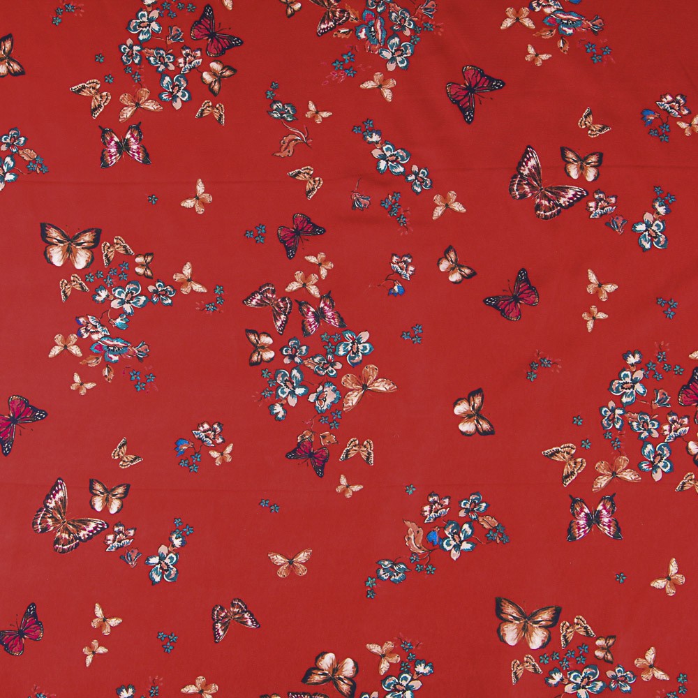 Satin Papillon Rouge - Ribes y Casals