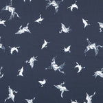 Satin Cigogne Fond Bleu - Ribes y Casals